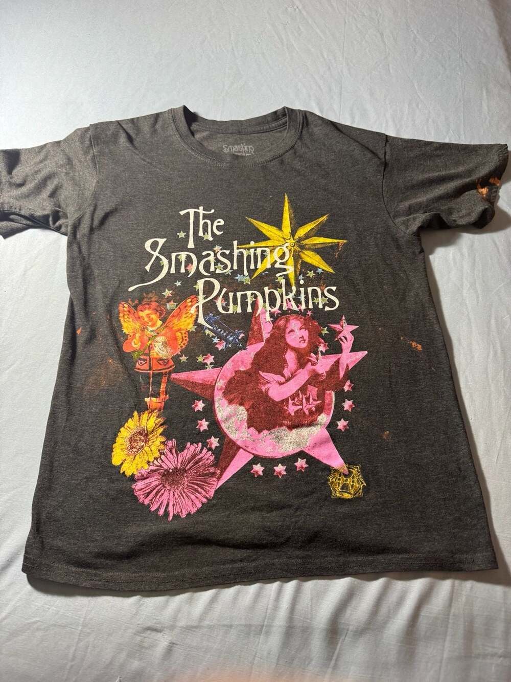 The Smashing Pumpkins Graphic T-Shirt Charcoal